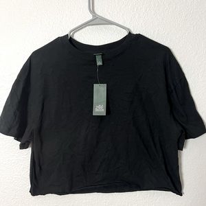 Target Black Crop Top